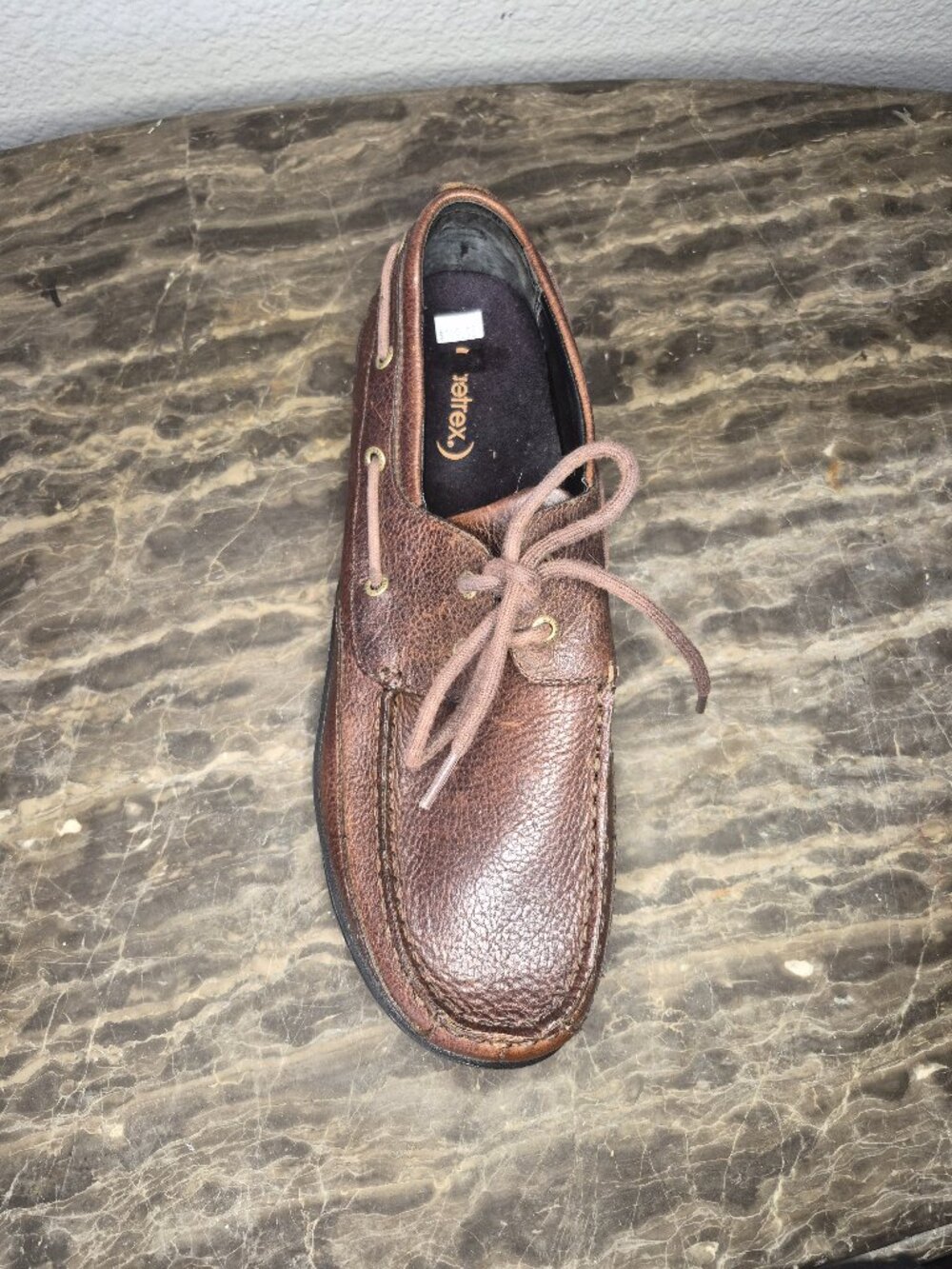 NWOB Atrex Mens SINGLE Right Brown Lace Up Mens Shoe Size: 13